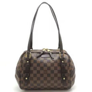 Louis Vuitton Rivington Shoulder Bag Damier Ebene Brown